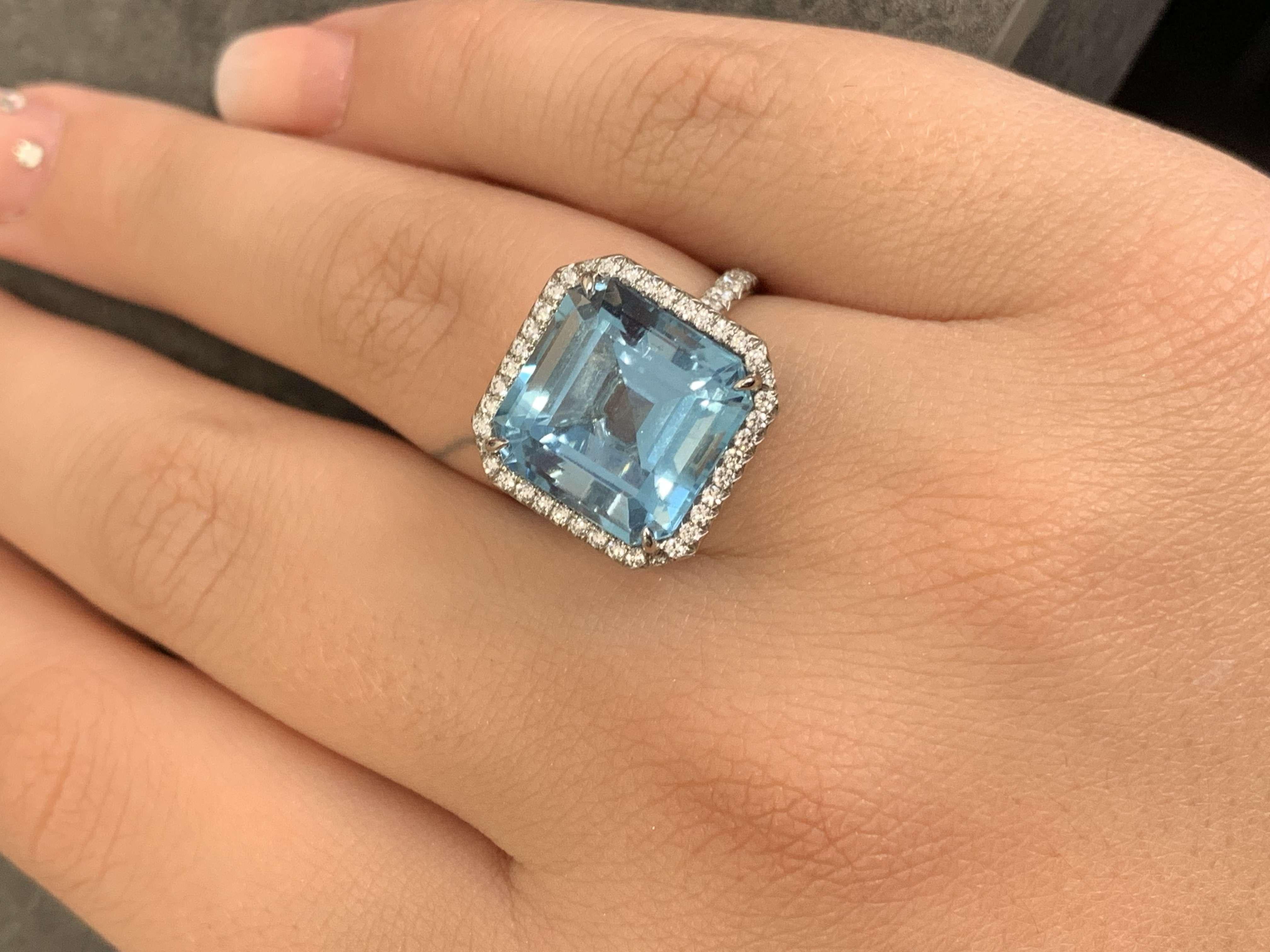 aquamarine ring tiffany