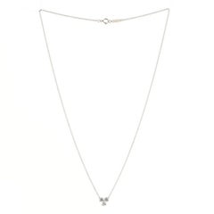 Tiffany & Co. Aria Pendant Necklace Platinum and Diamonds