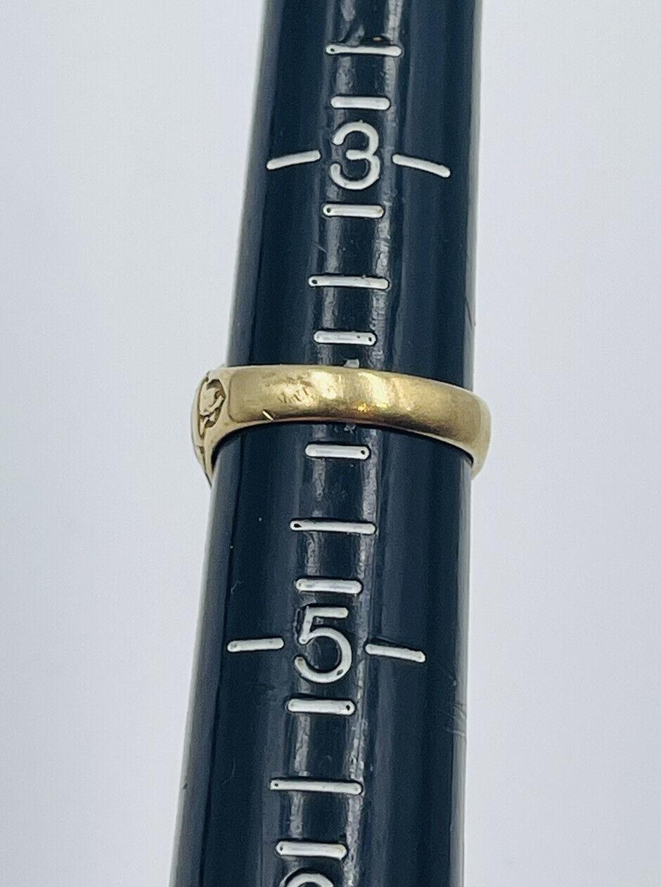 Tiffany & Co. Art Deco 14k Yellow Gold & Amethyst Hunter College Class Ring Rare In Good Condition In Beverly Hills, CA