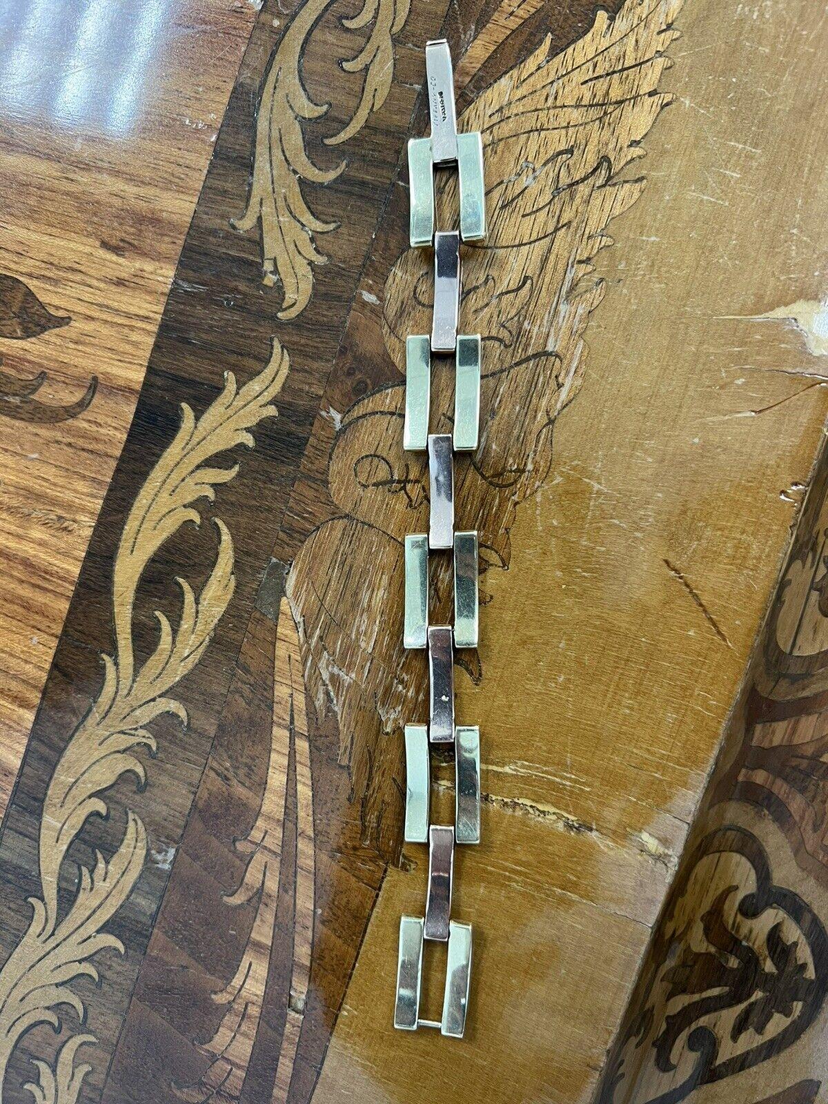 TIFFANY & CO. Art Deco 14k Gelbgold Gliederarmband Circa 1920er Jahre im Angebot 2