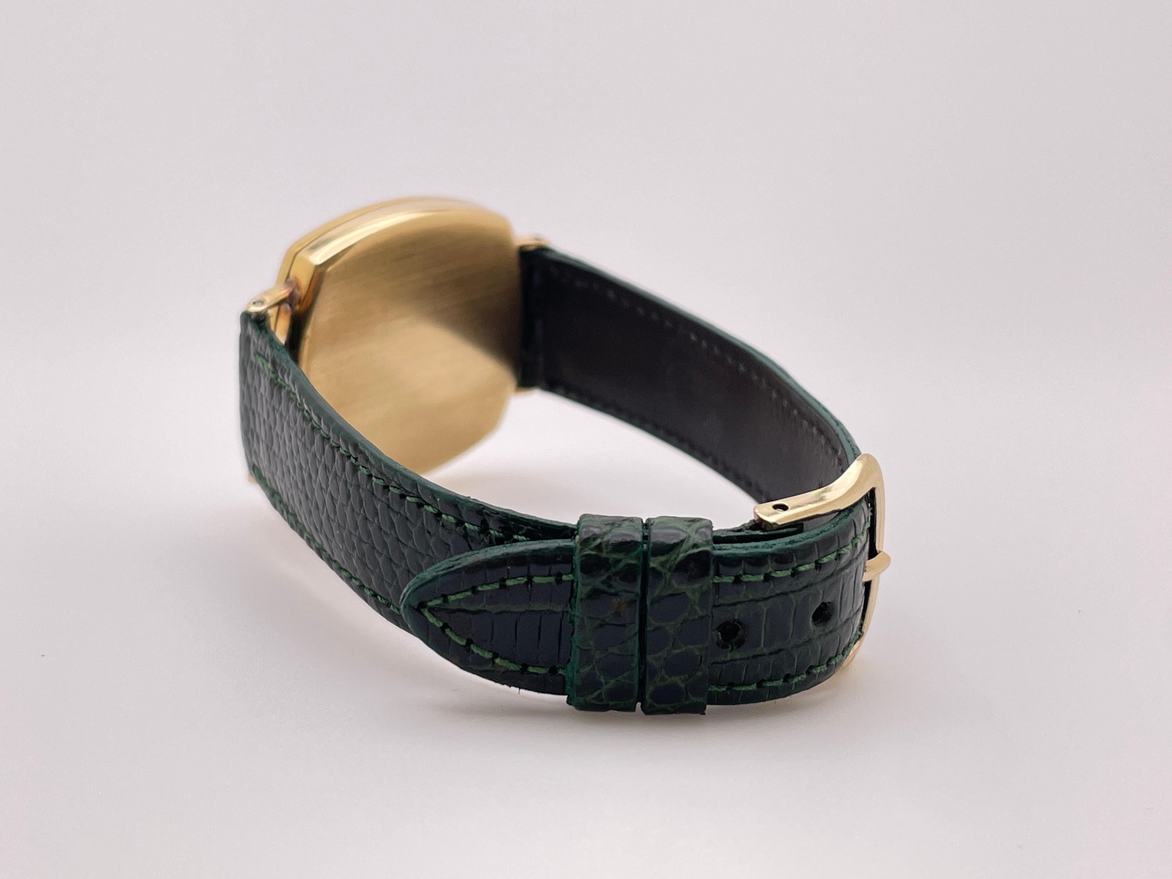 Tiffany & Co. Art Deco 18K Yellow Gold I.W.C. Watch For Sale 8
