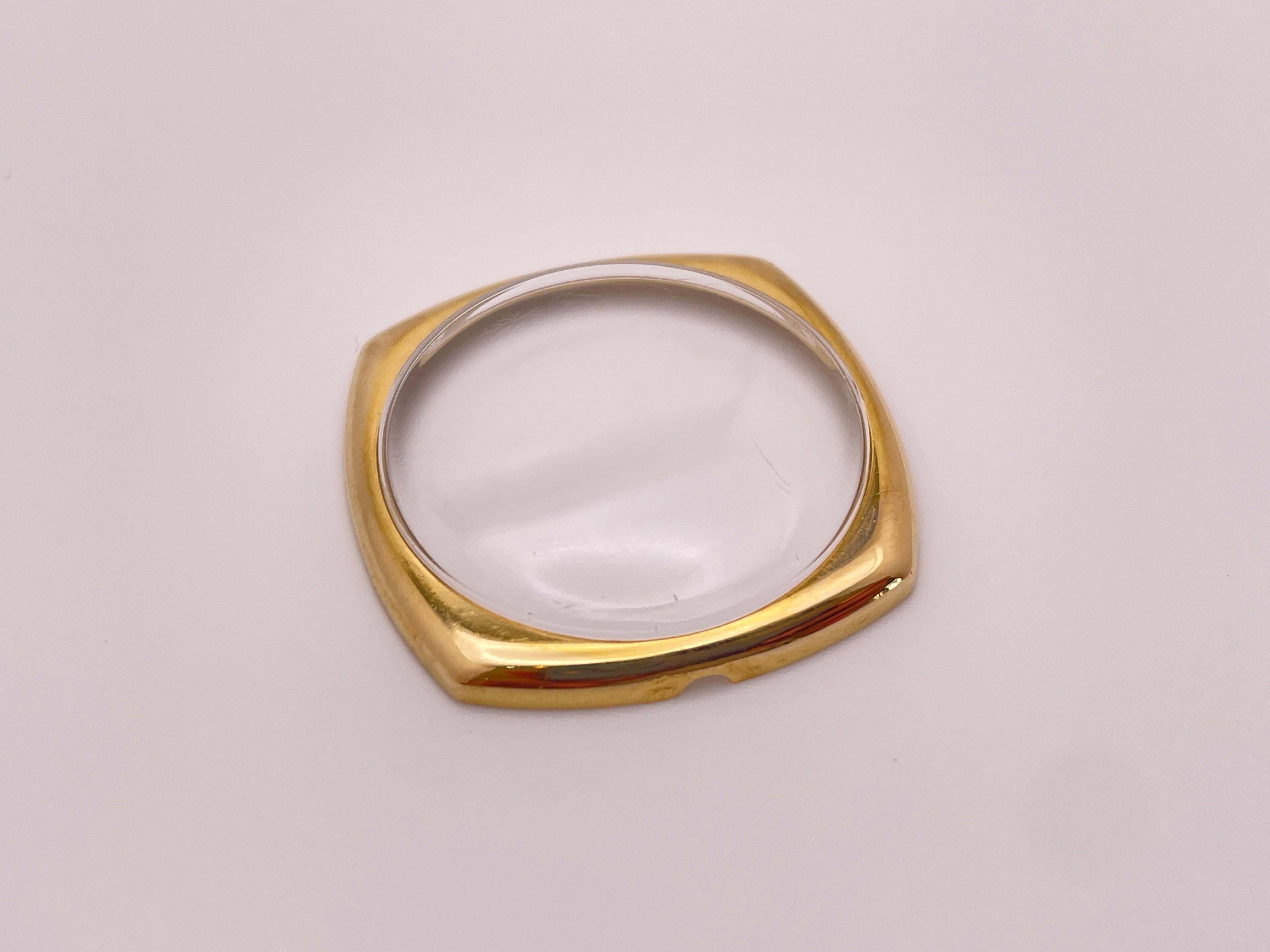 Tiffany & Co. Art Deco 18K Yellow Gold I.W.C. Watch For Sale 2