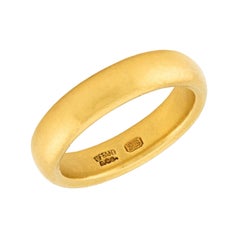 TIFFANY & CO Art Deco 22k Wedding Band