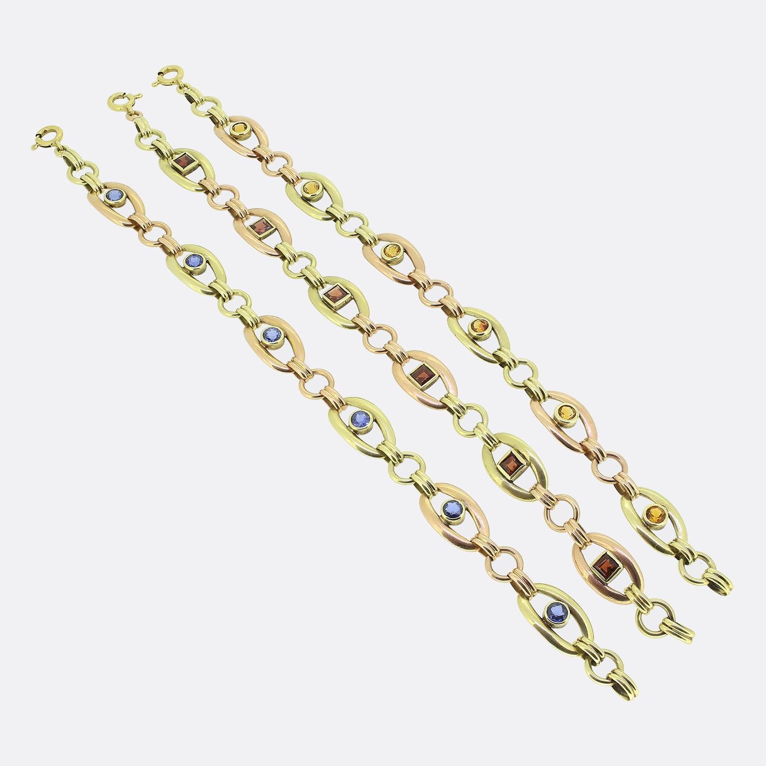 da uomo o donna Tiffany & Co. Set di bracciali Art Deco in vendita