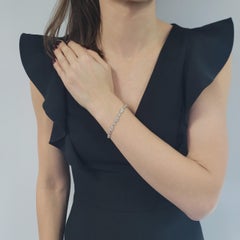 Tiffany & Co. Bracciale Art Deco con diamanti e platino