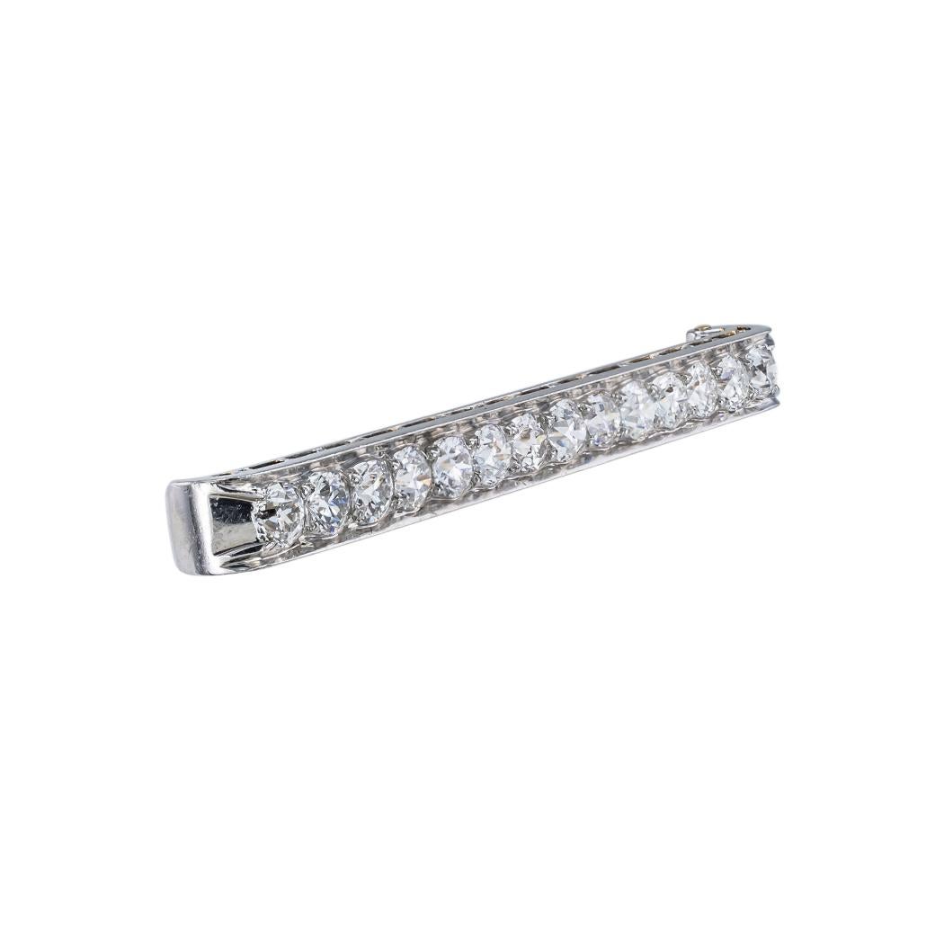 Tiffany & Co. Art Deco diamond and platinum brooch circa 1925.

Contact us right away if you have additional questions.  We are here to connect you with beautiful and affordable antique and estate jewelry.

SPECIFICATIONS:

DIAMONDS: fourteen old
