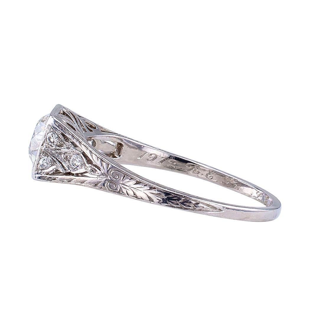 tiffany art deco ring