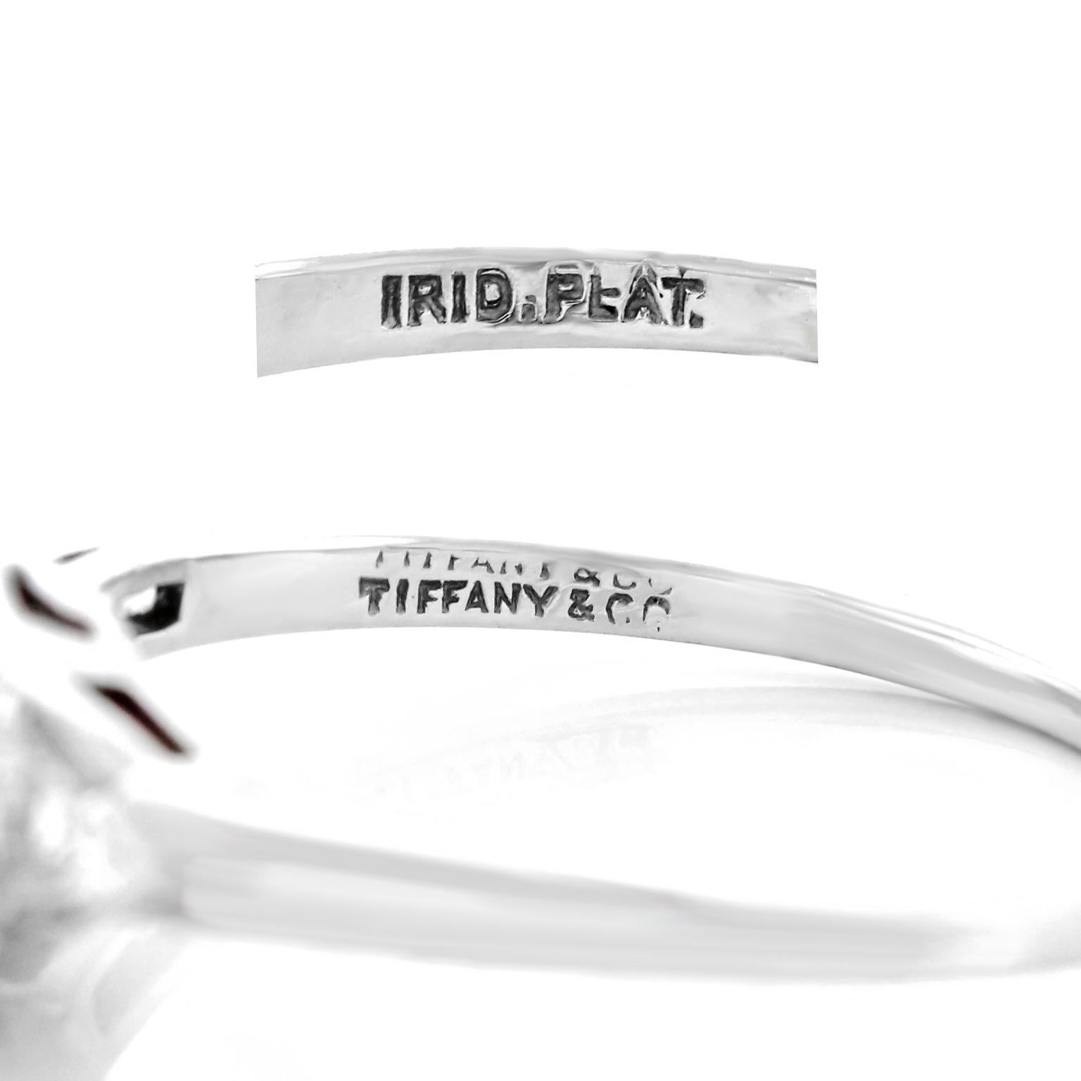 Tiffany & Co. Art Deco No-Heat Burma Ruby and Diamond Set Platinum Ring 2