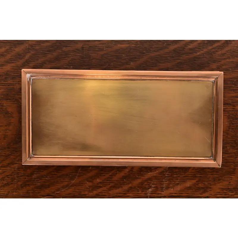 Tiffany & Co. Art Deco Period Bronze Cigar Box or Jewelry Box, Circa 1920s For Sale 1