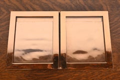 Tiffany & Co. Art Deco Periode Kupfer Doppel-Bilderrahmen