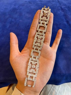 Tiffany & Co. Bracelet Art déco en platine et diamants, vers 1920-1930