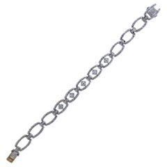 Antique Tiffany & Co Art Deco Platinum Diamond Bracelet