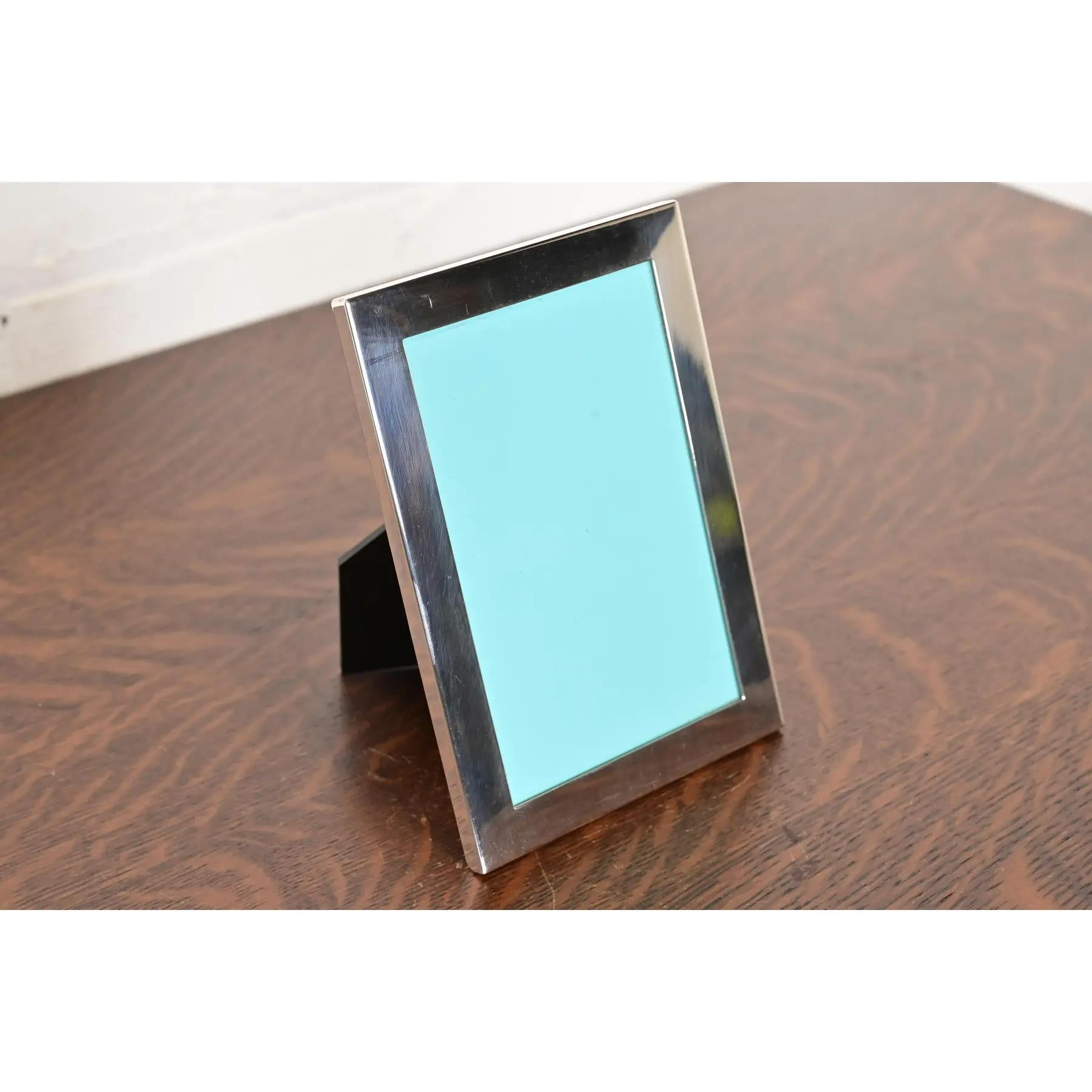 Art Déco Tiffany & Co. Cornice in argento Sterling Art Deco in vendita