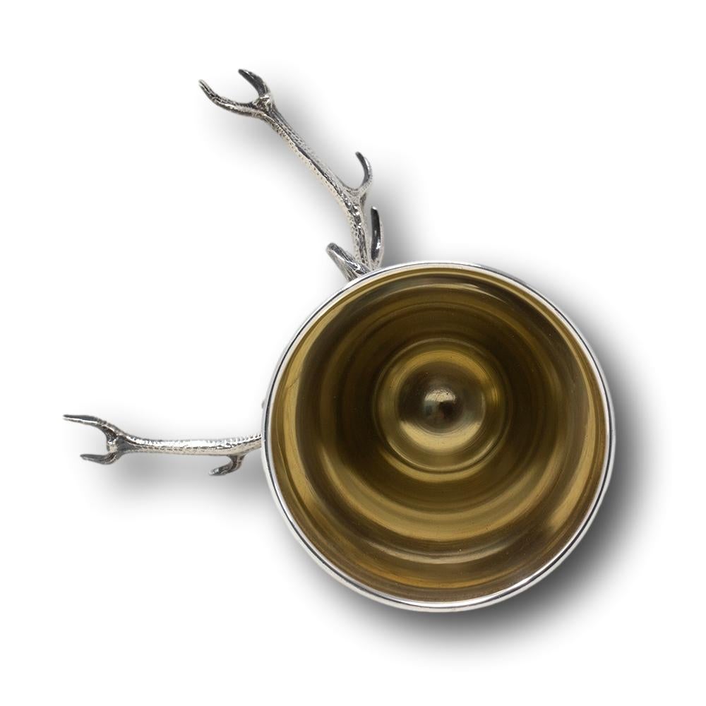 Tiffany & Co Art Deco Sterling Silver Stirrup Cup 4