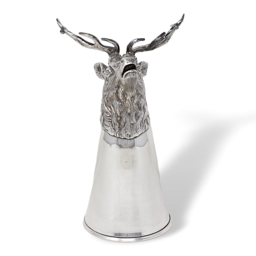 German Tiffany & Co Art Deco Sterling Silver Stirrup Cup
