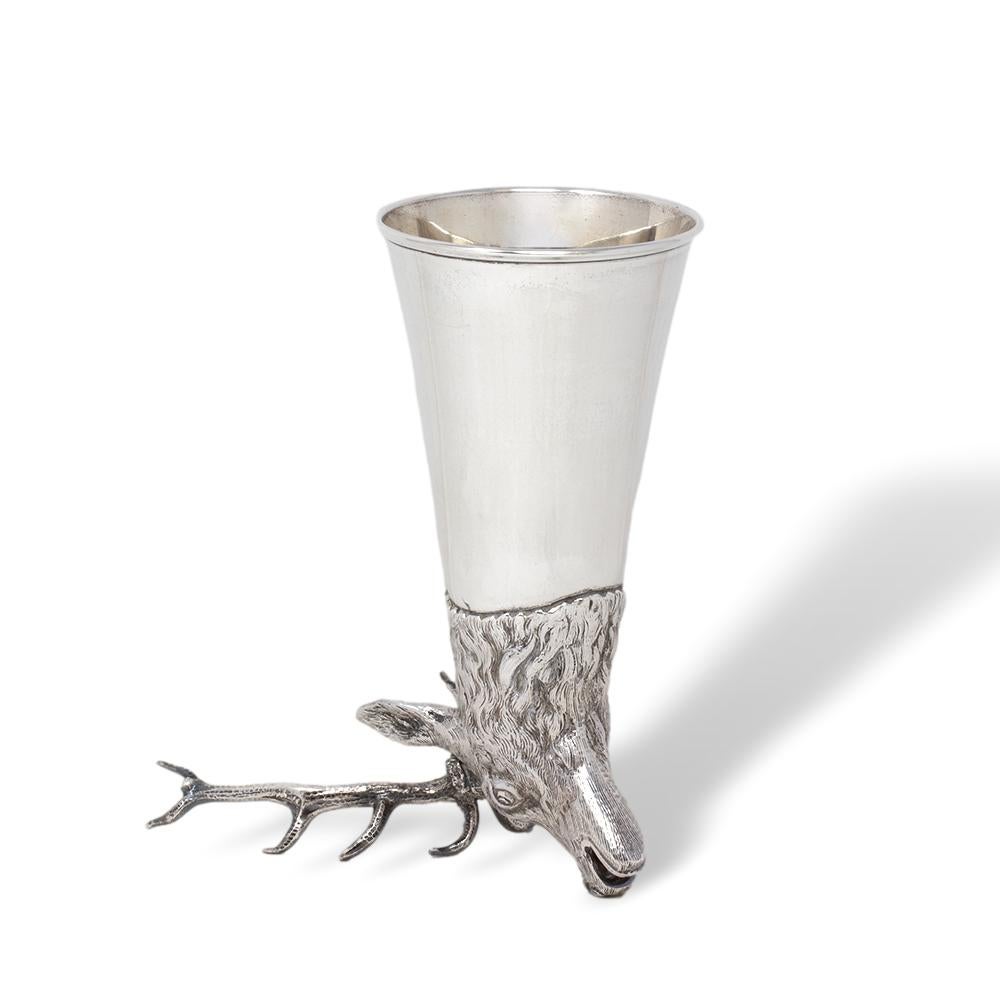 Tiffany & Co Art Deco Sterling Silver Stirrup Cup 2