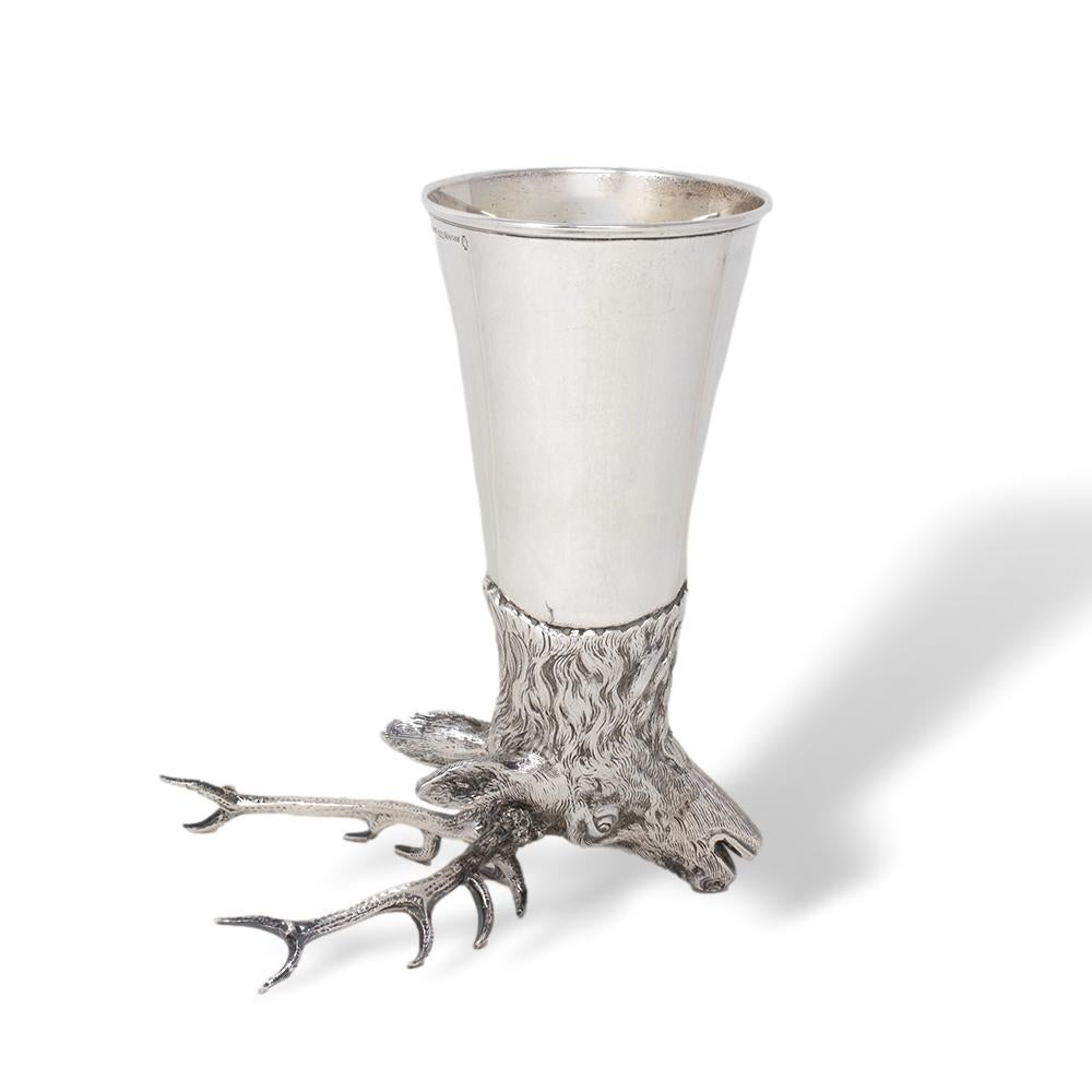 Tiffany & Co Art Deco Sterling Silver Stirrup Cup 3