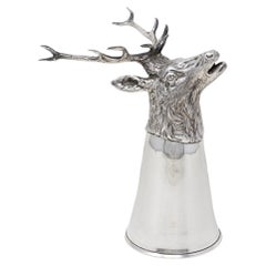 Retro Tiffany & Co Art Deco Sterling Silver Stirrup Cup