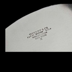 Tiffany & Co pair Art Deco Sterling Silver Trays/dishes