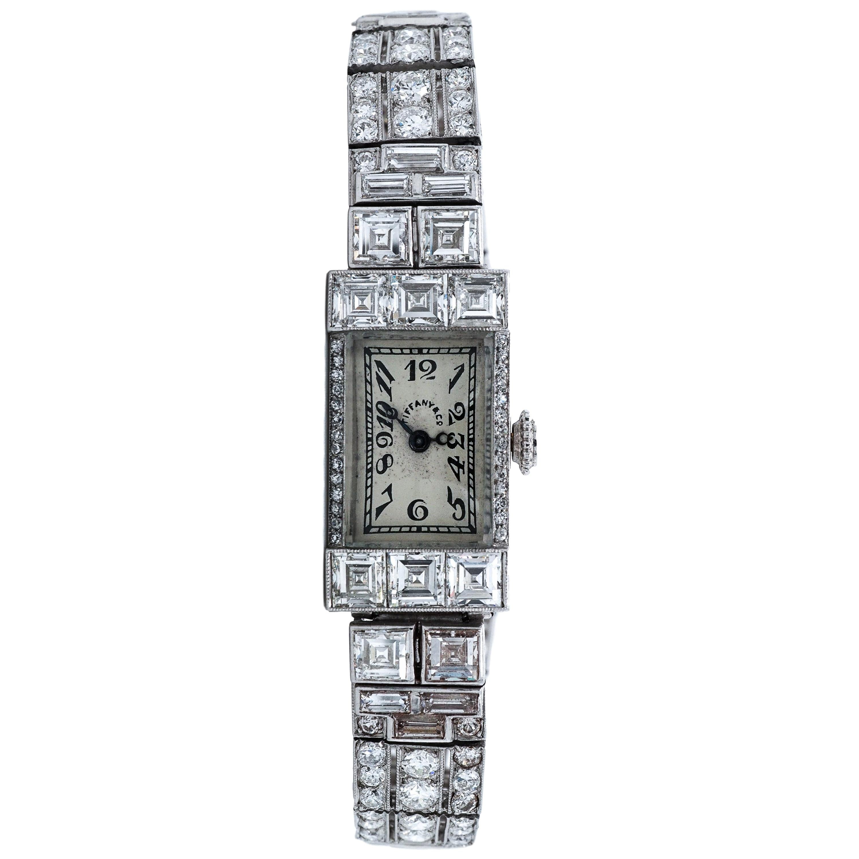Tiffany & Co. Art Deco Wristwatch