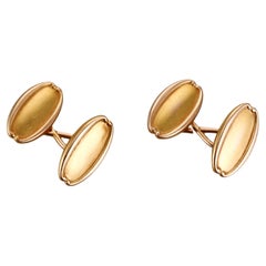 Tiffany & Co Art Nouveau Yellow Gold Cufflinks