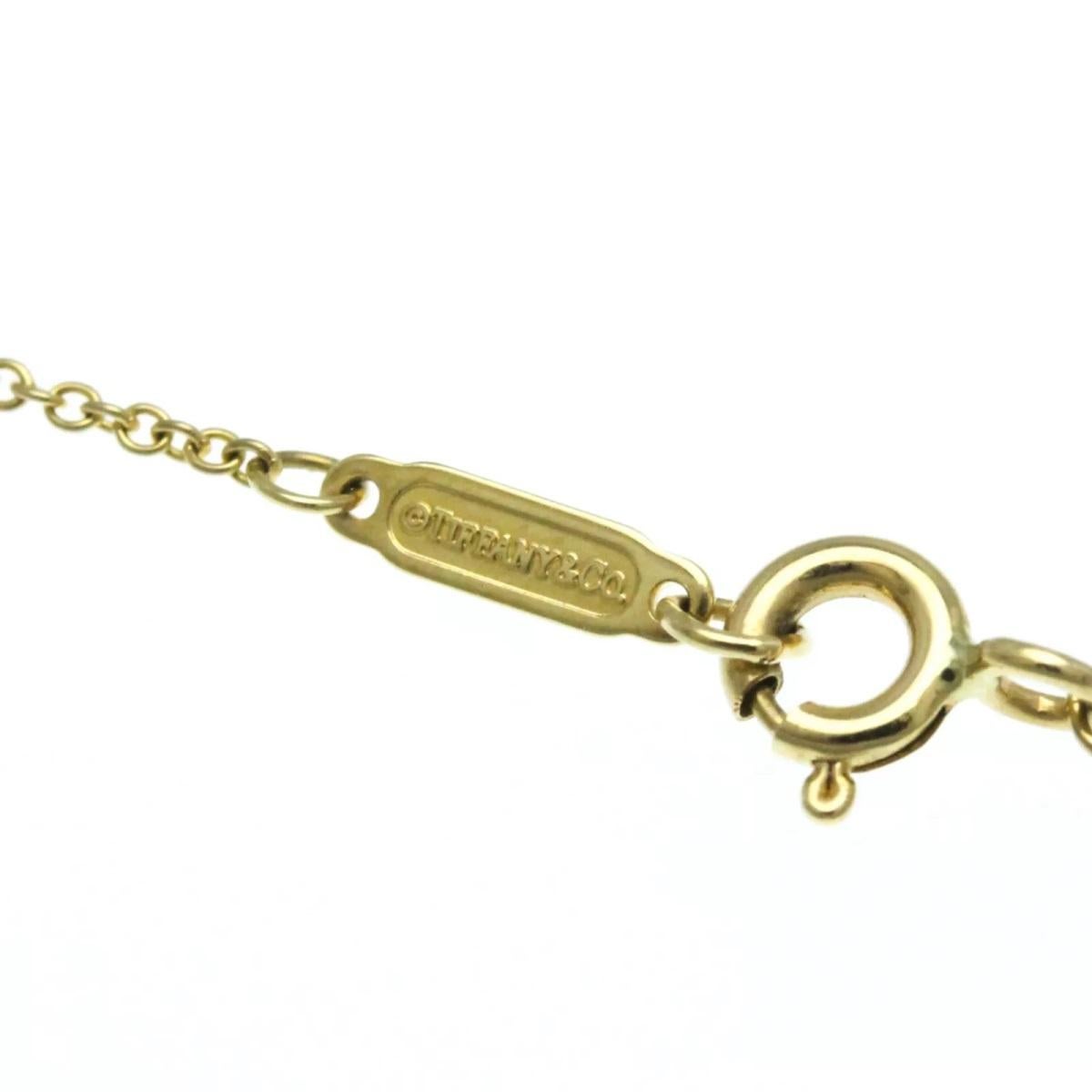 TIFFANY & Co. Collana Atlas con ciondolo a forma di chiave in oro 18 carati in vendita 3