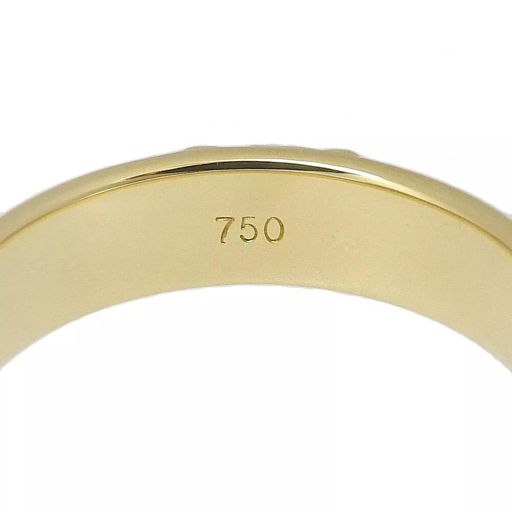 TIFFANY & Co. Bague Atlas en or 18K à rainures numériques 6.5 en vente 1