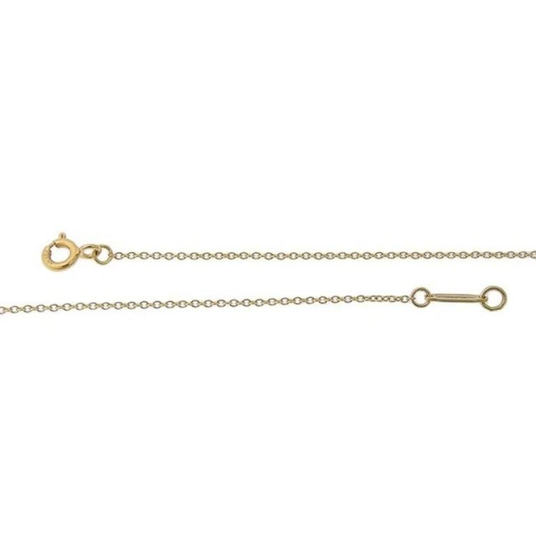 TIFFANY & CO. Atlas Collier pendentif médaillon ouvert en or 18K Large en vente 3