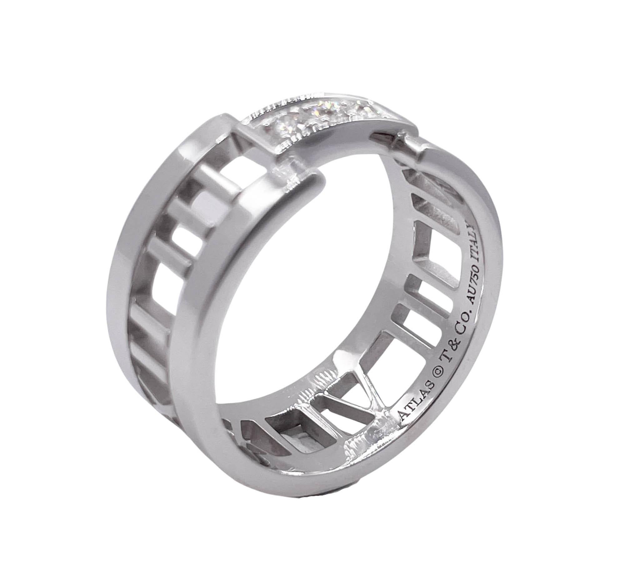 cartier roman numeral ring