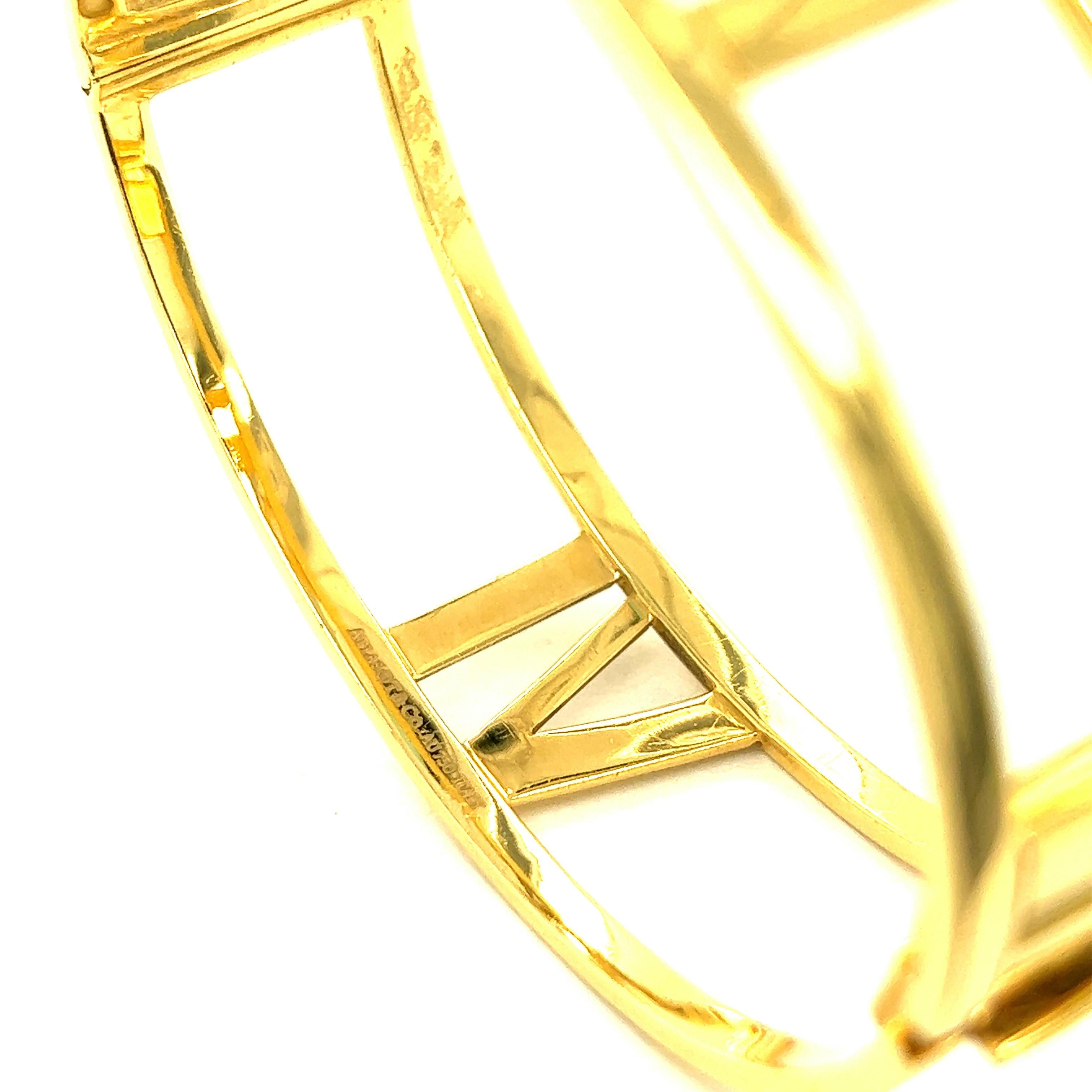 Tiffany & Co. Atlas-Armreif aus 18 Karat Gelbgold 2