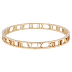 Tiffany & Co. Atlas 18k Yellow Gold Bangle