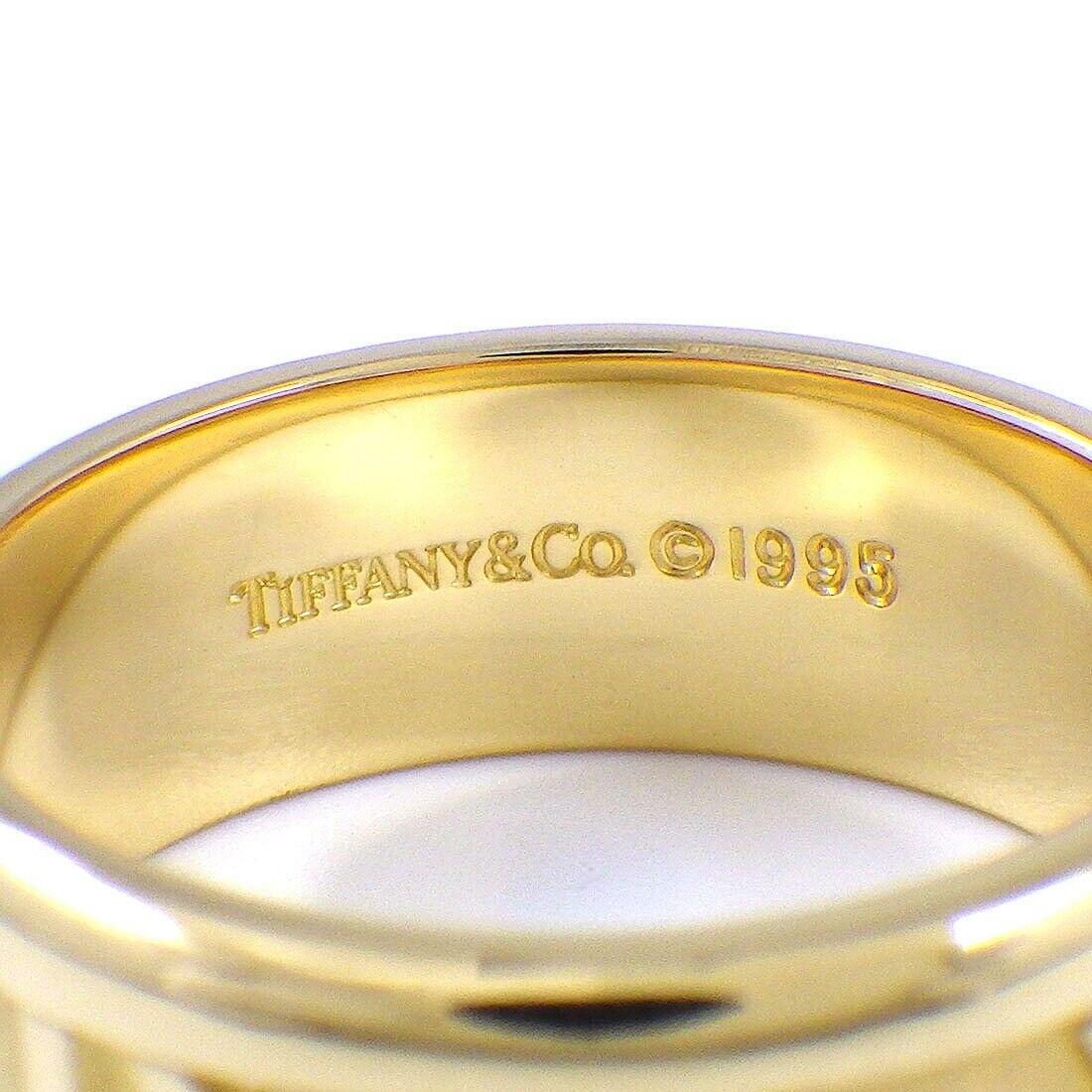 Tiffany & Co. Atlas 18k Gelbgold Numerischer Ring 6.5 für Damen oder Herren im Angebot