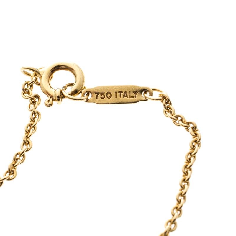 Women's Tiffany & Co. Atlas 18k Yellow Gold Round Pendant Necklace