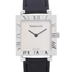 Tiffany & Co. Atlas Sterling Silver Silver Dial Quartz Ladies Watch