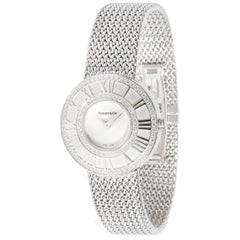 Tiffany & Co. Atlas 264-39-19236927 Women's Watch in 18 Karat White Gold