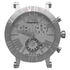 Tiffany & Co. Atlas 37mm Unisex Chronograph Uhr - Edelstahl & Keramik