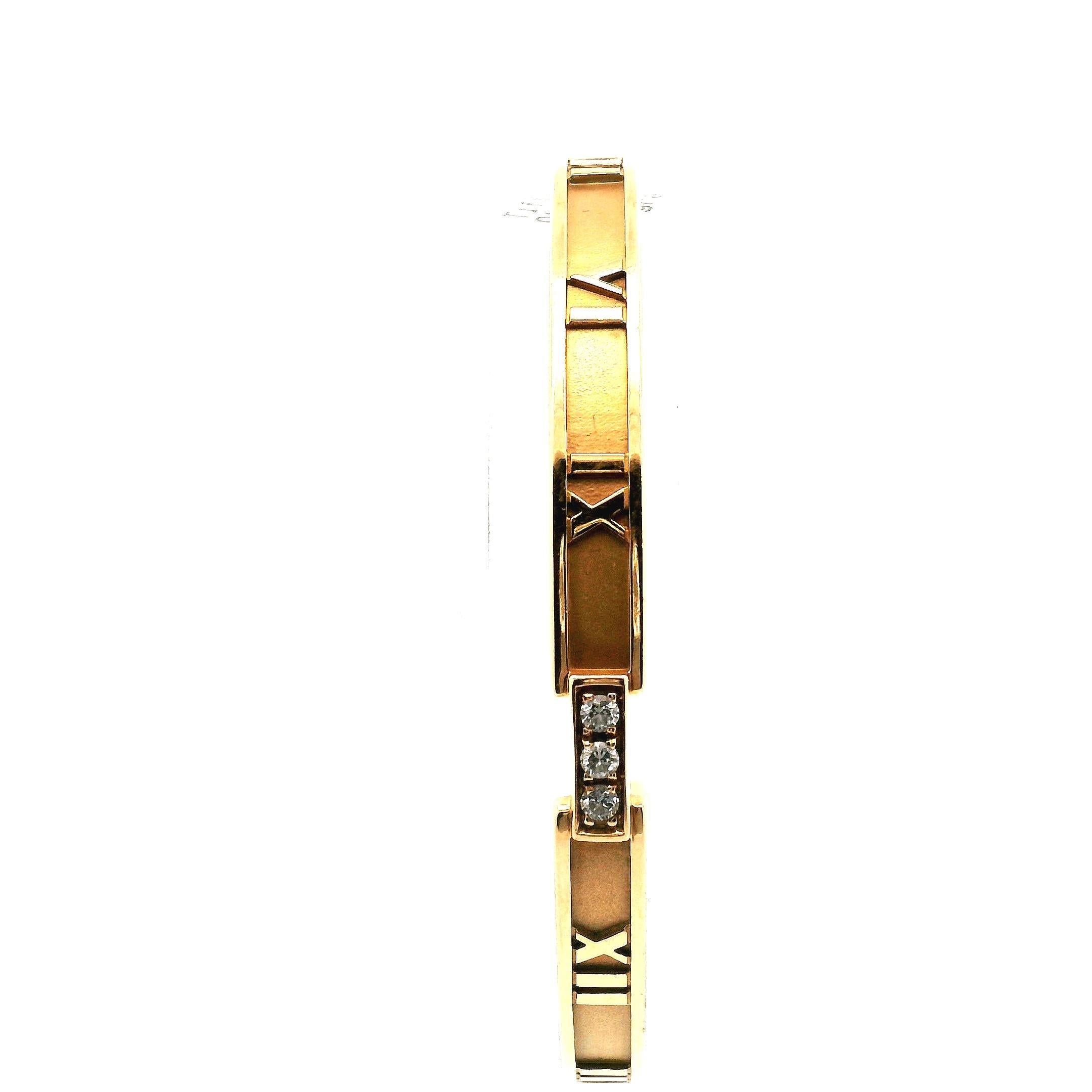 Tiffany & Co. Atlas Bangle Bracelet In Good Condition For Sale In Sausalito, CA