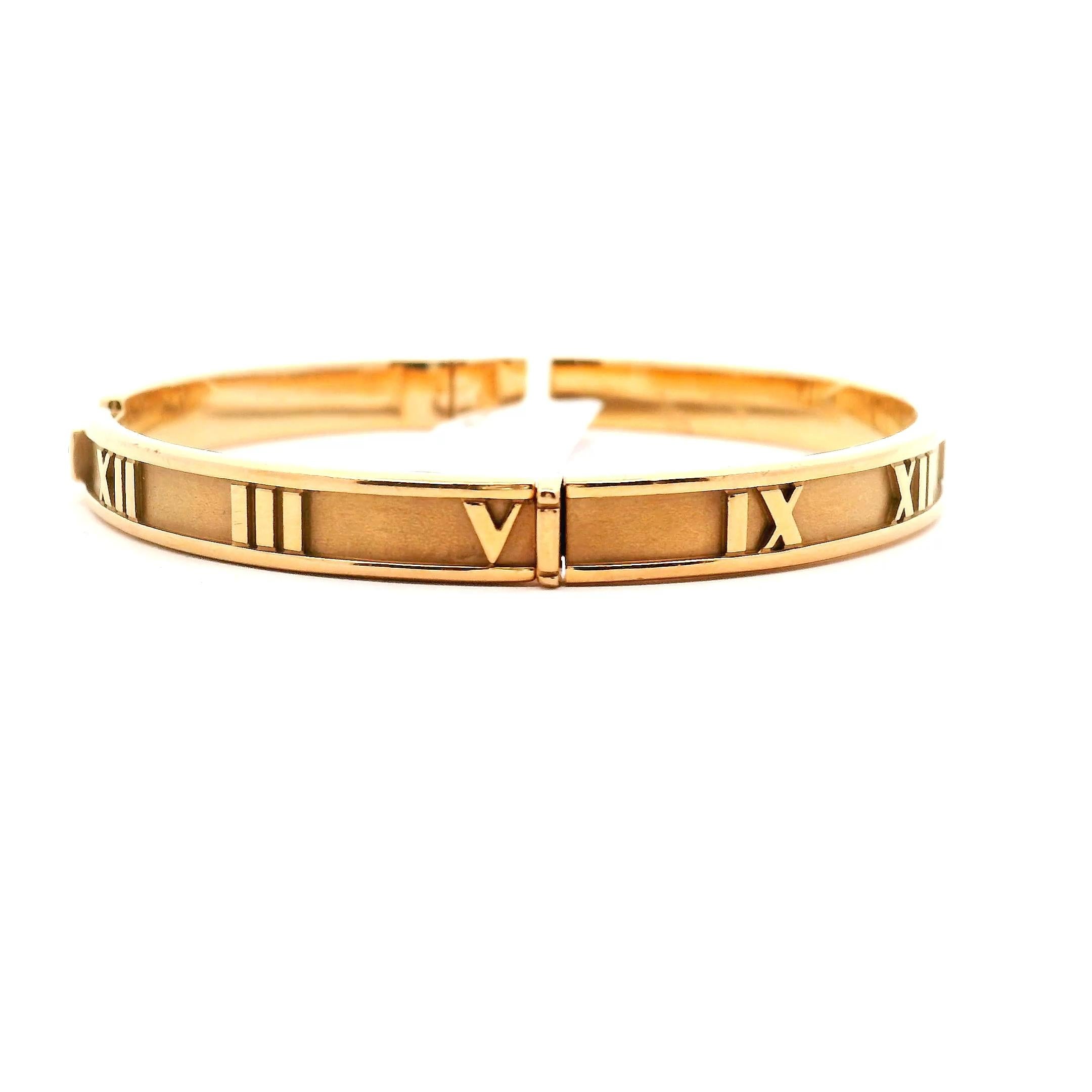 Tiffany & Co. Atlas Bangle Bracelet For Sale 1