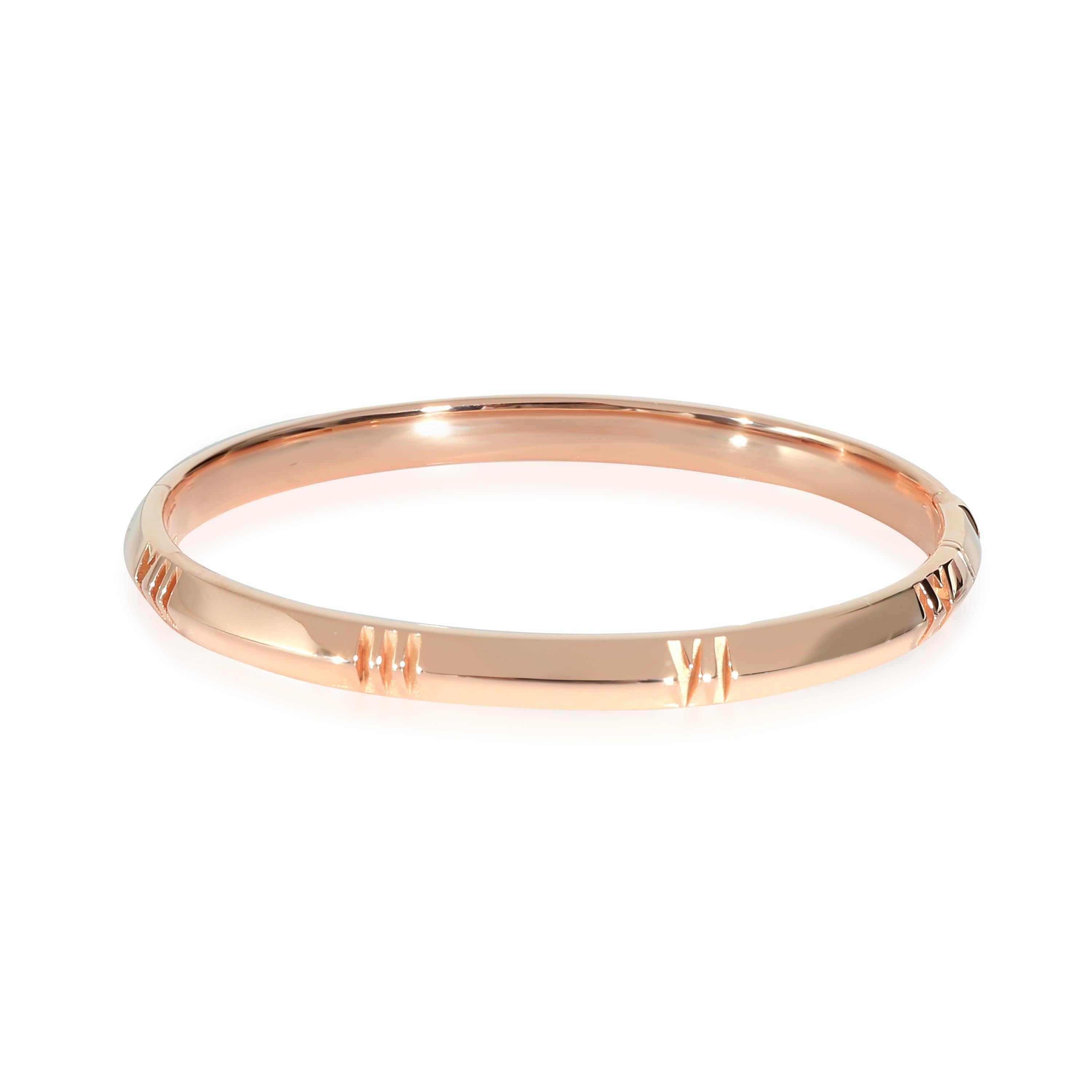 Tiffany & Co. Atlas Bracelet in 18k Rose Gold

PRIMARY DETAILS
SKU: 136313
Listing Title: Tiffany & Co. Atlas Bracelet in 18k Rose Gold
Condition Description: Above Tiffany's New York flagship store is the Atlas clock, which is so renowned for its