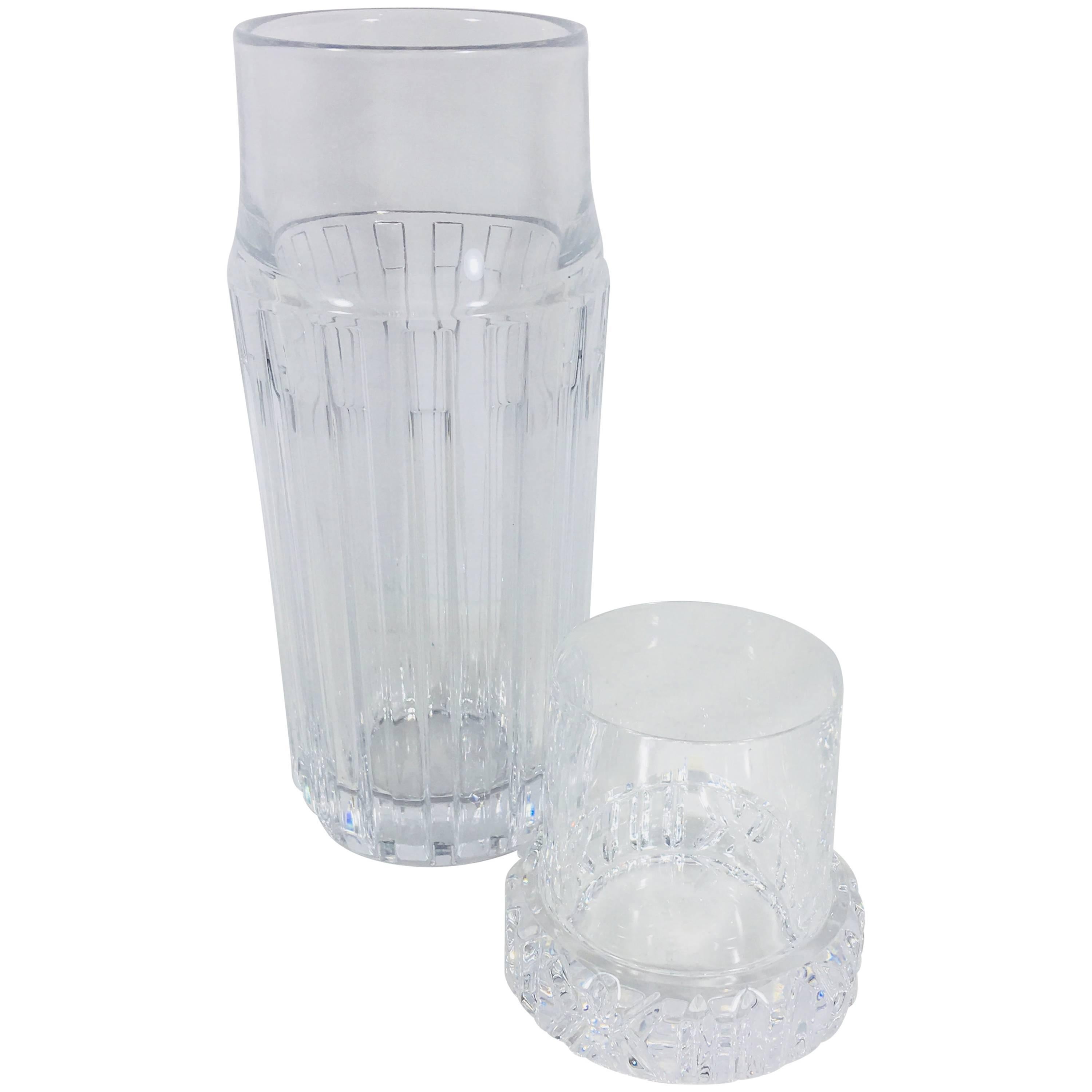 Tiffany & Co. Atlas Collection Bedside Carafe with Glass