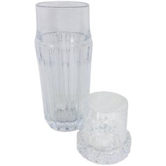 Tiffany & Co. Atlas Collection Bedside Carafe with Glass