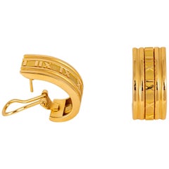 Tiffany & Co. Atlas Collection Hoop Earrings