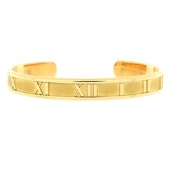 Tiffany & Co. Atlas Cuff Bracelet 18K Yellow Gold