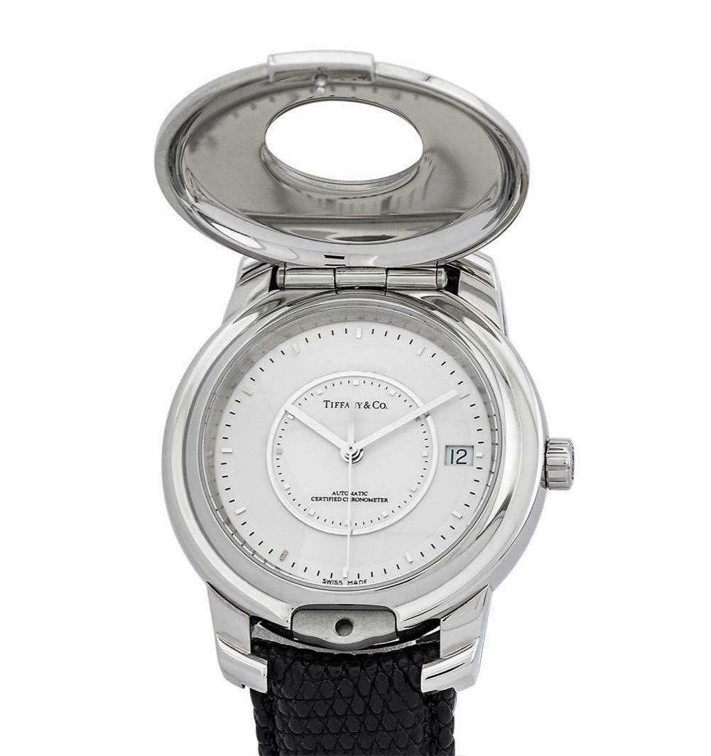 -Movement: Swiss Automatic
-Case size: 37mm
-Case Material: Stainless Steel
-Band Material: Leather
-Dial: White 
-Buckle: Tang 
