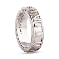 Tiffany & Co. Atlas Diamond Band in 18k White Gold