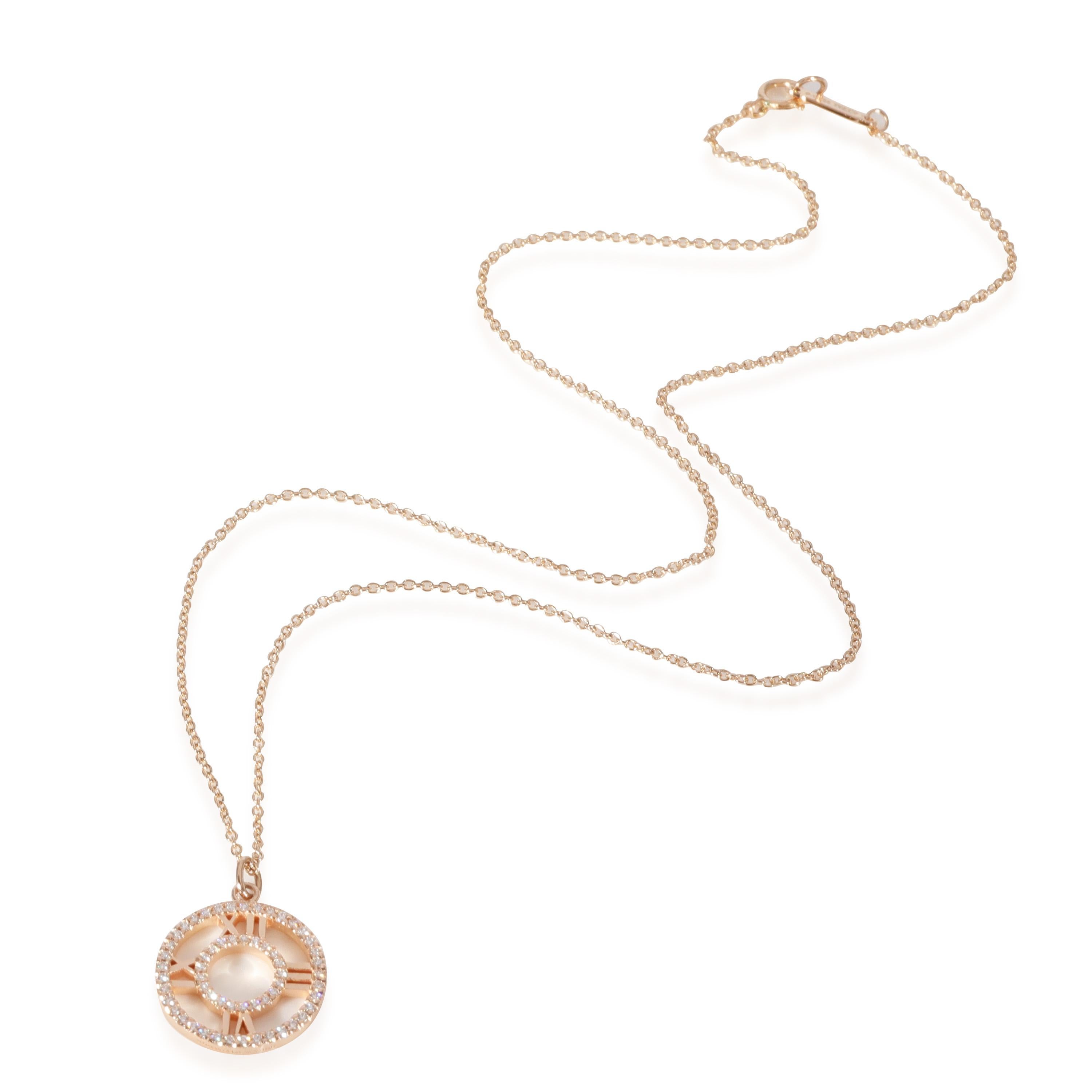Tiffany & Co. Atlas Diamond  Pendant in 18k Rose Gold 0.24 CTW

PRIMARY DETAILS
SKU: 127356
Listing Title: Tiffany & Co. Atlas Diamond  Pendant in 18k Rose Gold 0.24 CTW
Condition Description: Retails for 3500 USD. In excellent condition and