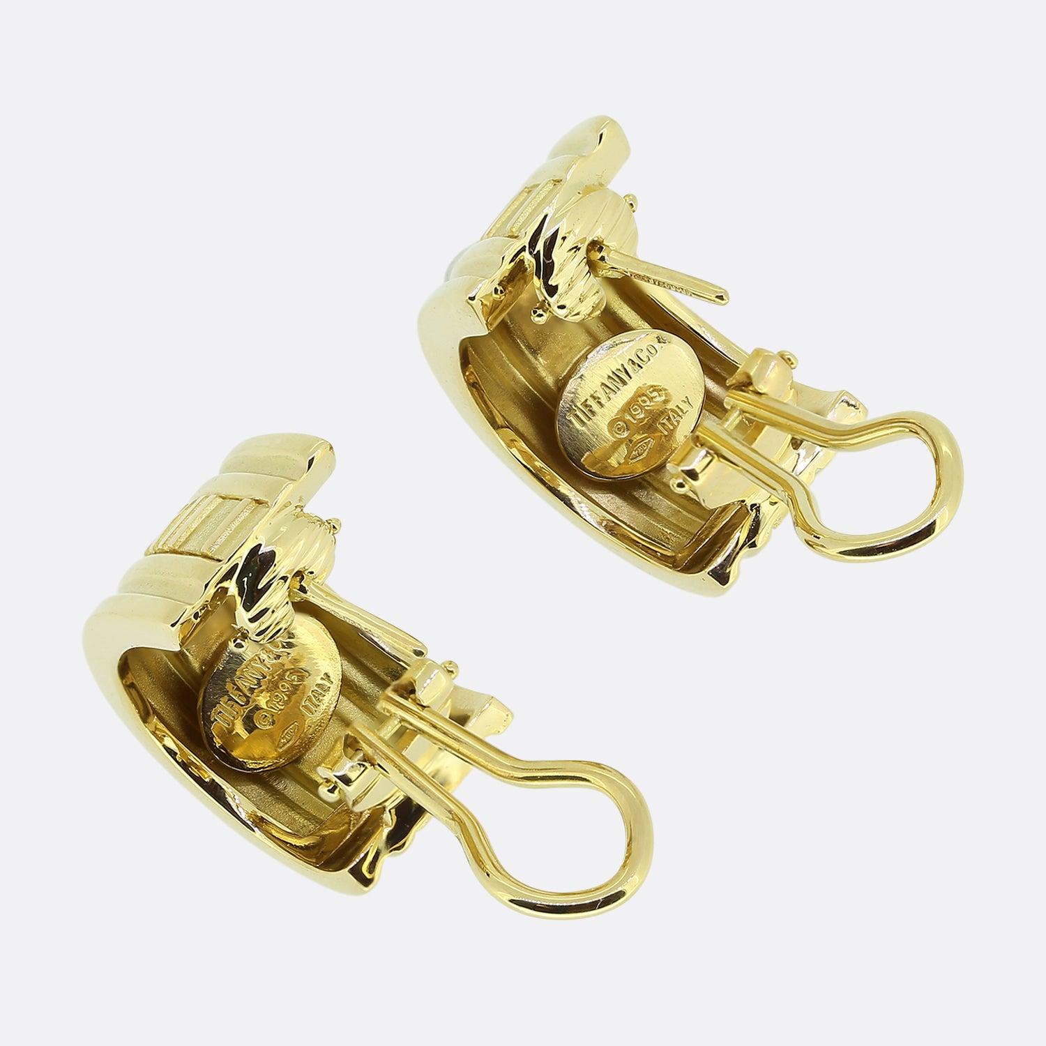 Tiffany & Co. Atlas Earrings For Sale 1