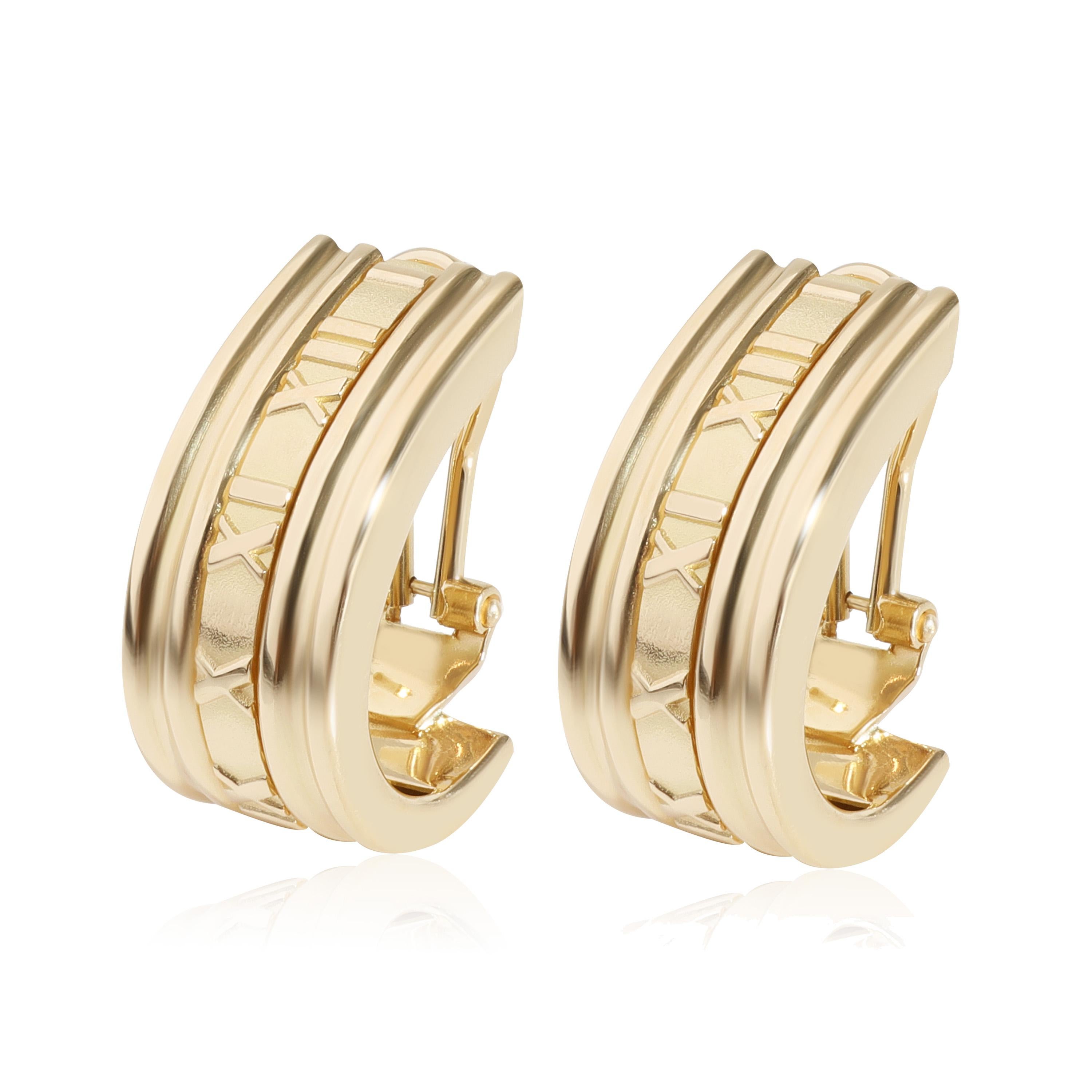 Tiffany & Co. Atlas Earrings in 18k Yellow Gold

PRIMARY DETAILS
SKU: 117520
Listing Title: Tiffany & Co. Atlas Earrings in 18k Yellow Gold
Condition Description: Retails for 2550 USD. In excellent condition and recently polished.
Brand: Tiffany &