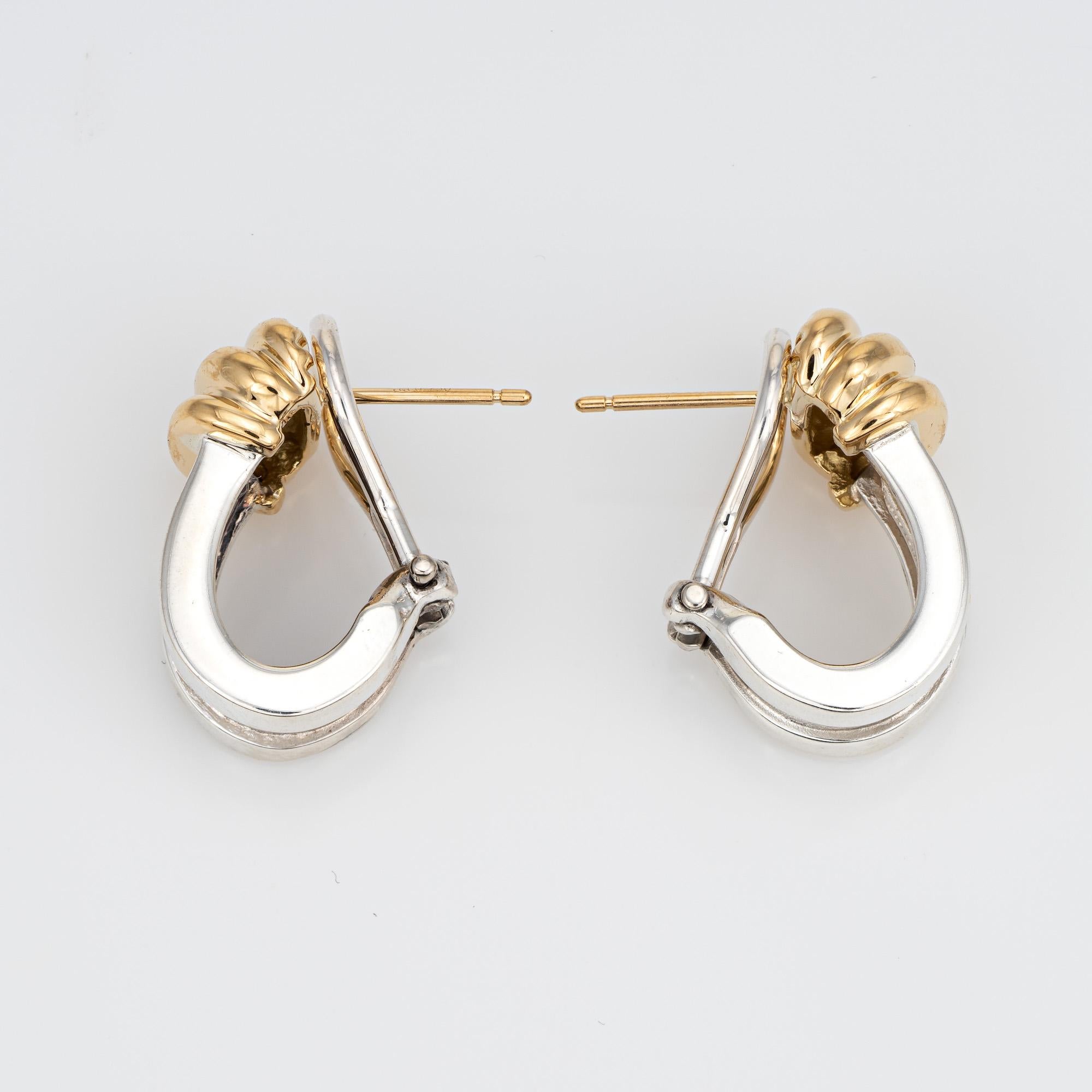tiffany atlas earrings silver
