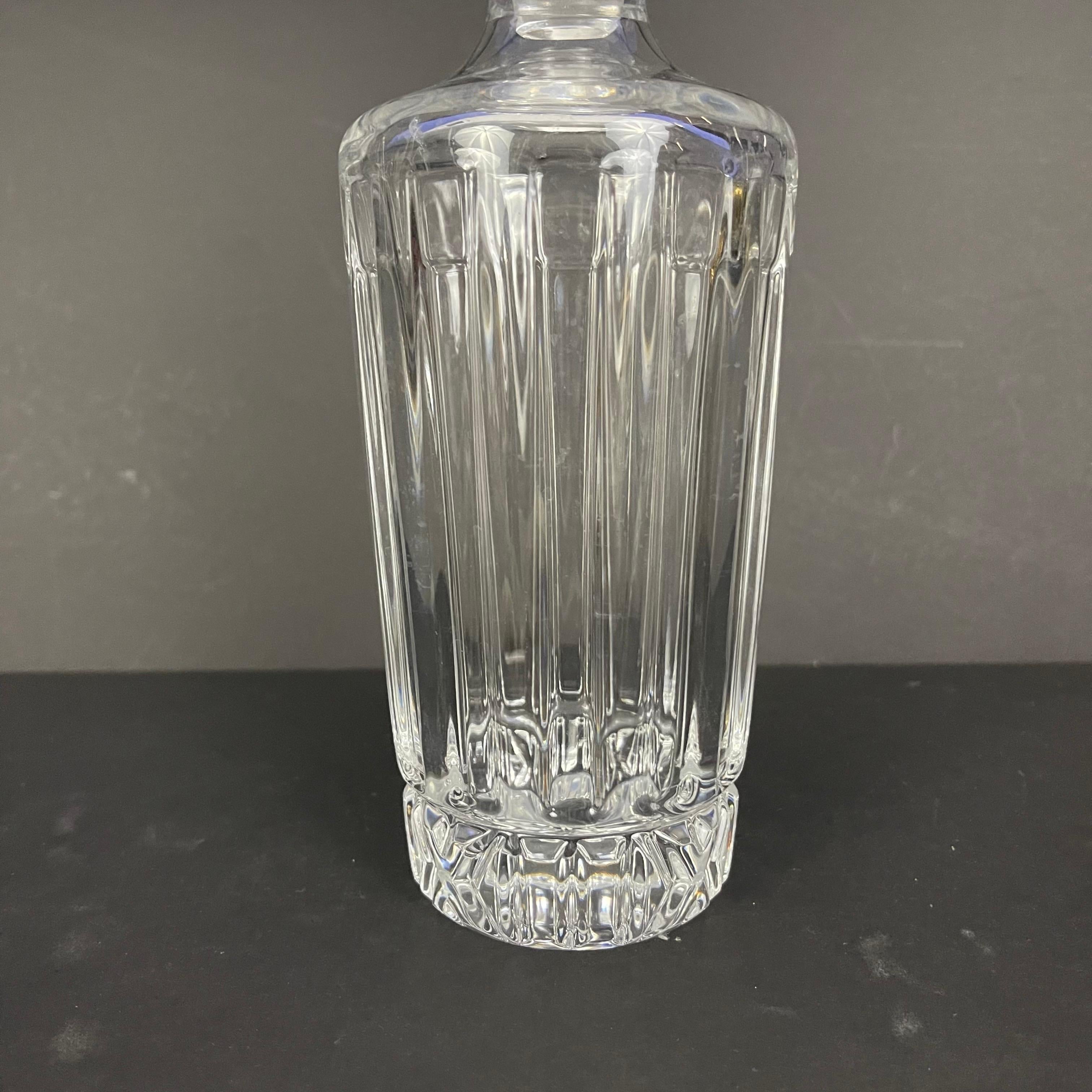 Highly sought-after, vintage Tiffany & Co. crystal decanter 